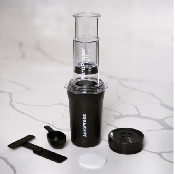 AeroPress Go Plus Kaffebrygger – Sort
